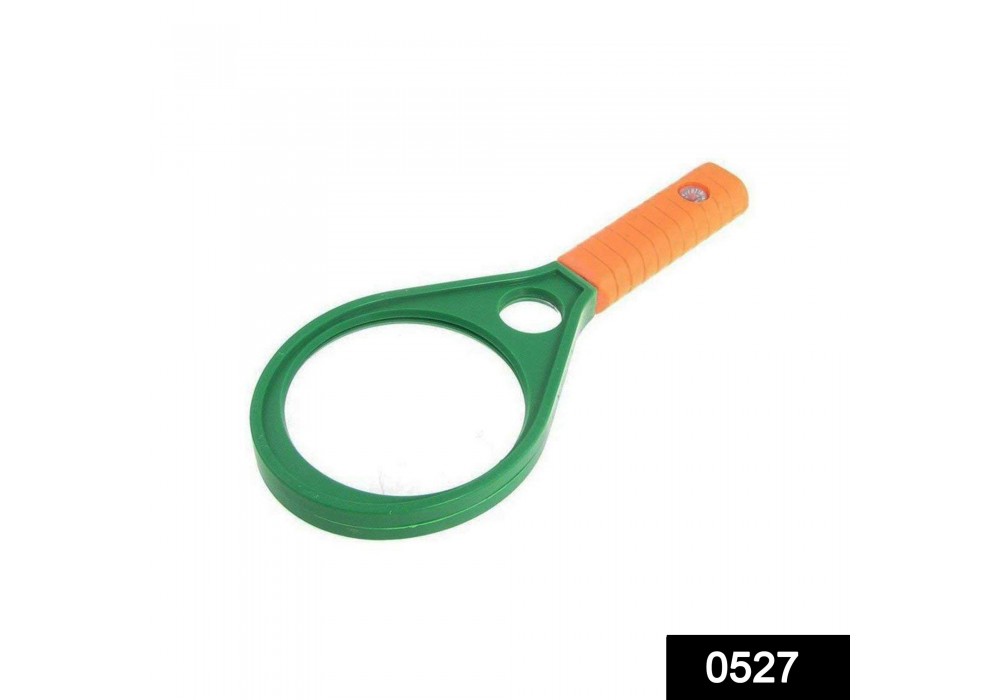 0527 Hand-Held Optical Grade Magnifying Glass with Compass (90mm)