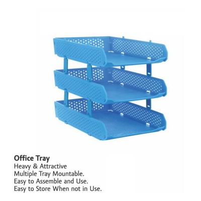 0329 Foldable Tray Desk Organizer File Tray, Office Files, Letter Tray, Magazine Holder Rack, Document Tray, for Home Study Room Office, Stationery